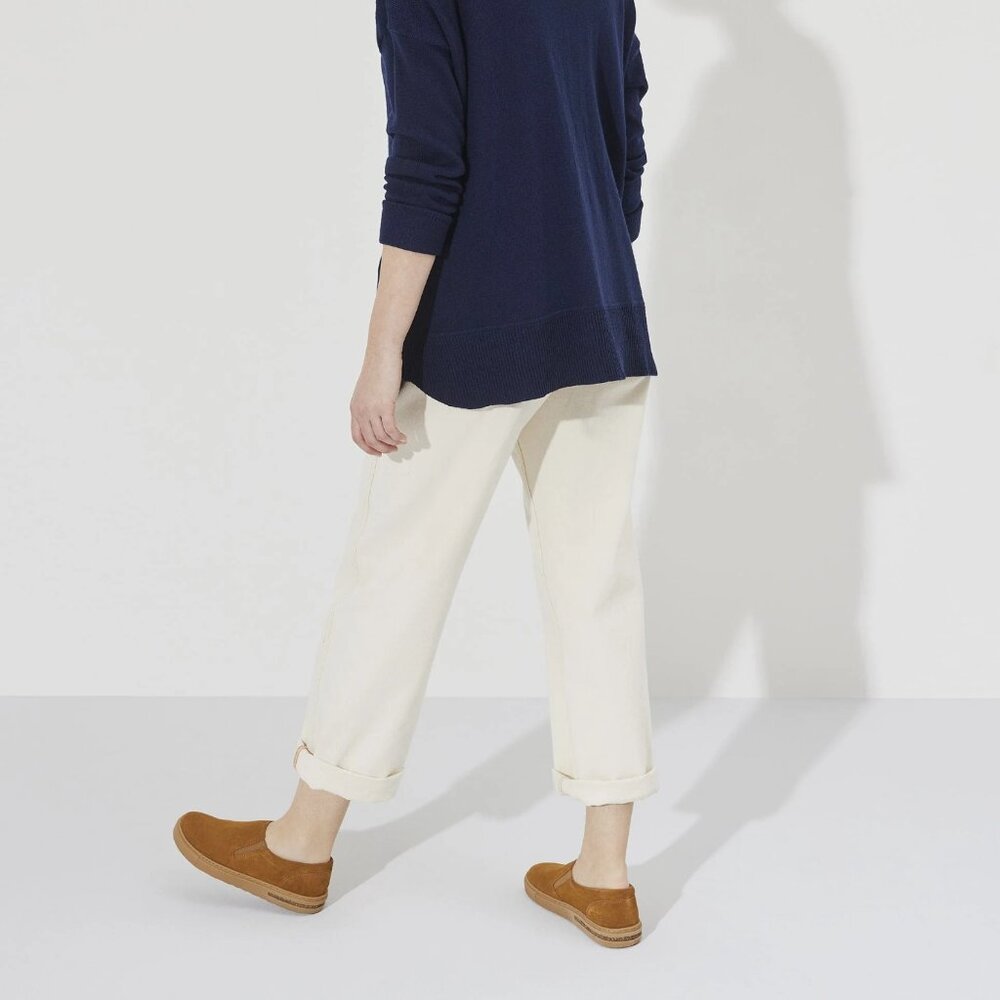 BIRKENSTOCK Oswego Suede Leather Slip-On Shoes - Picture 15 of 16